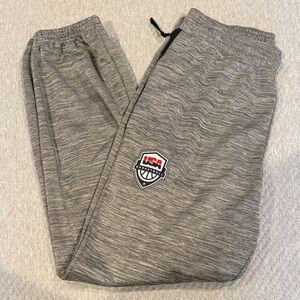 Nike Gray USA Basketball Athletic Sweatpants